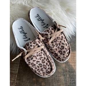 NEW GYPSY JAZZ women's brooklyn sneakers in leopard